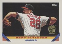 1993 Topps #48 Bert Blyleven Florida Marlins Inaugural Baseball Card