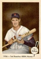 1959 Fleer Ted Williams #57 1956- Ted Reaches 400th Homer Baseball Card