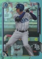 2015 Bowman Draft #197 Jake Cronenworth Chrome-Sky Blue Refractor Baseball Card