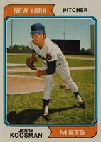 1974 Topps #356 Jerry Koosman Baseball Card