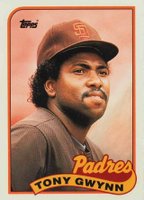 1989 Topps Tiffany #570 Tony Gwynn Baseball Card