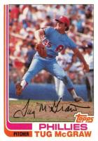 1982 Topps #250 Tug McGraw Baseball Card
