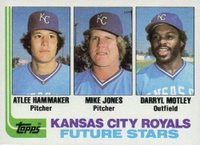 1982 Topps #471 Royals Future Stars Baseball Card