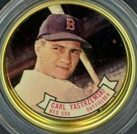 1964 Topps Coins #26 Carl Yastrzemski Baseball Card