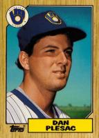 1987 Topps Tiffany #279 Dan Plesac Baseball Card