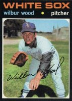 1971 Topps #436 Wilbur Wood Baseball Card