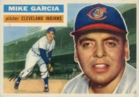 1956 Topps #210 Mike Garcia Baseball Card