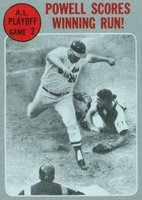 1970 Topps #200 Alcs Game 2 Powell Scores Winning Run! Baseball Card