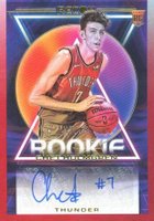 2022 Panini Recon Rookie Recon Signatures #RRSCHG Chet Holmgren Red Basketball Card