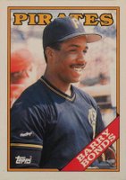 1988 Topps Tiffany #450 Barry Bonds Baseball Card