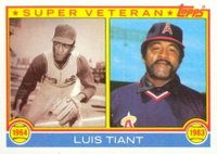 1983 Topps #179 Luis Tiant Baseball Card