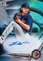 2022 Bowman Platinum Top Prospects #TOP31 Gavin Williams Autograph Baseball Card