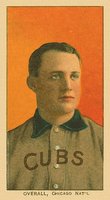 1909 White Borders Ghosts, Miscuts, Proofs, Blank Backs & Oddities #375 Orval Overall Portrait Baseball Card