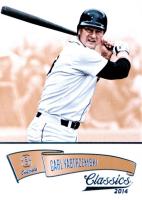 2014 Panini Classics #21 Carl Yastrzemski Baseball Card