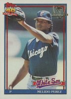 1991 Topps Desert Shield #499 Melido Perez Baseball Card