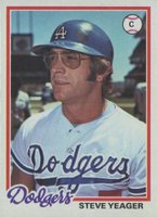 1978 Topps #285 Steve Yeager Baseball Card