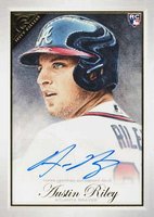 2019 Topps Gallery #5 Austin Riley Autograph Baseball Card