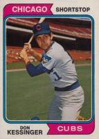1974 Topps #38 Don Kessinger Baseball Card