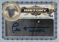 2006 SP Legendary Cuts A Place in History Cut Signatures #PHCDL Leo Durocher Baseball Card