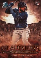 2024 Bowman Gladiators of the Diamond #GOTD3 Junior Caminero Baseball Card