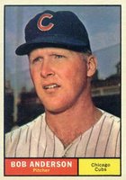 1961 Topps #283 Bob Anderson Baseball Card