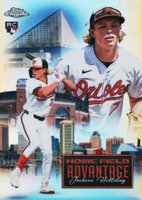 2024 Topps Chrome Update Home Field Advantage #21 Jackson Holliday Baseball Card