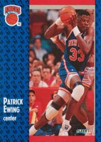 1991 Fleer #136 Patrick Ewing Basketball Card