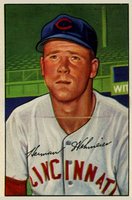 1952 Bowman #150 Herman Wehmeier Baseball Card