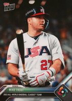 2023 Topps Now All-World Baseball Classic Team #WBCA5 Mike Trout Baseball Card