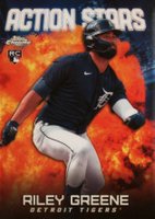 2023 Topps Chrome Update Action Stars #ASC8 Riley Greene Baseball Card