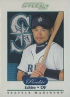 2001 Studio #186 Ichiro Baseball Card