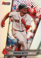 2019 Bowman's Best  #8 Mookie Betts Refractor Baseball Card