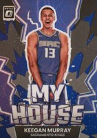 2022 Panini Donruss Optic My House #12 Keegan Murray Purple Basketball Card