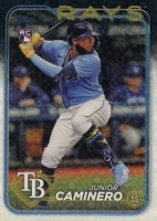 2024 Topps #628 Junior Caminero All-Star Game Exclusive Baseball Card