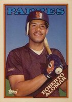 1988 Topps Tiffany Traded #4T Roberto Alomar Baseball Card