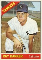 1966 Topps #323 Ray Barker Baseball Card