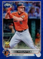2022 Topps Chrome Logofractor Edition #41 Ryan Mountcastle Blue Baseball Card