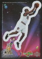 1996 Upper Deck Space Jam Cosmic Showdown #CS7 Michael Jordan Basketball Card