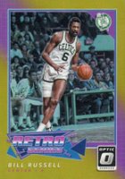 2017 Panini Donruss Optic Retro Series #3 Bill Russell Gold Basketball Card