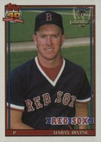 1991 Topps Desert Shield #189 Daryl Irvine Baseball Card