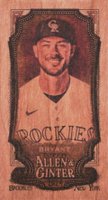 2024 Topps Allen & Ginter #183 Kris Bryant Mini-Wood 1/1 Baseball Card