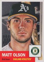 2018 Topps Living #21 Matt Olson Baseball Card