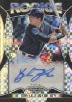 2019 Panini Prizm Rookie Autographs #RAKT Kyle Tucker Power Plaid Baseball Card