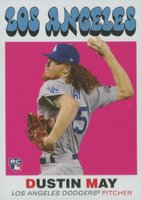 2020 Topps Throwback Thursday #86 Dustin May Baseball Card