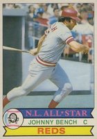 1979 O-Pee-Chee #101 Johnny Bench Baseball Card