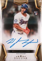 2024 Topps Five Star Autographs #FSAWL Wyatt Langford Baseball Card