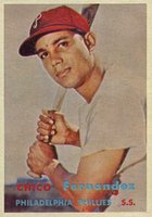 1957 Topps #305 Chico Fernandez Baseball Card