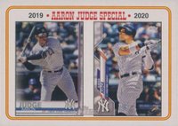 2023 Topps Heritage #3 Aaron Judge Tribute Baseball Card