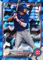 2021 Bowman Sapphire Edition Chrome Prospects #BCP131 Christopher Morel Baseball Card