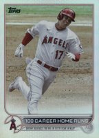 2022 Topps Update #US92 Shohei Ohtani Rainbow Foil Baseball Card